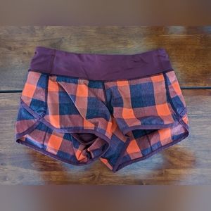 Lululemon Speed Shorts Size 4